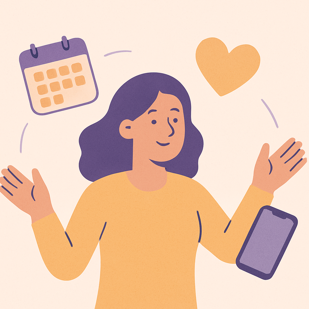 How to stay connected when your life is completely full